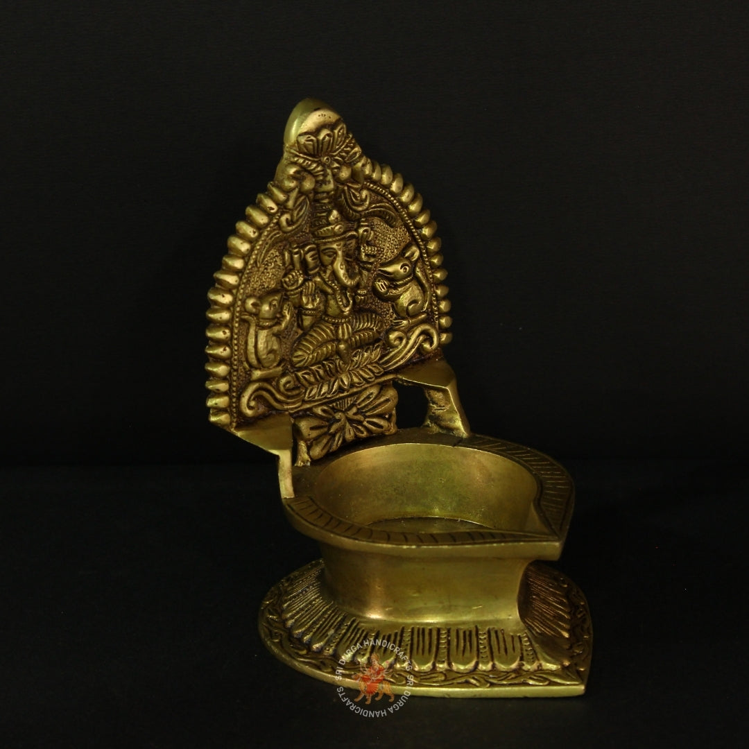 Brass Ganesh Vilakku