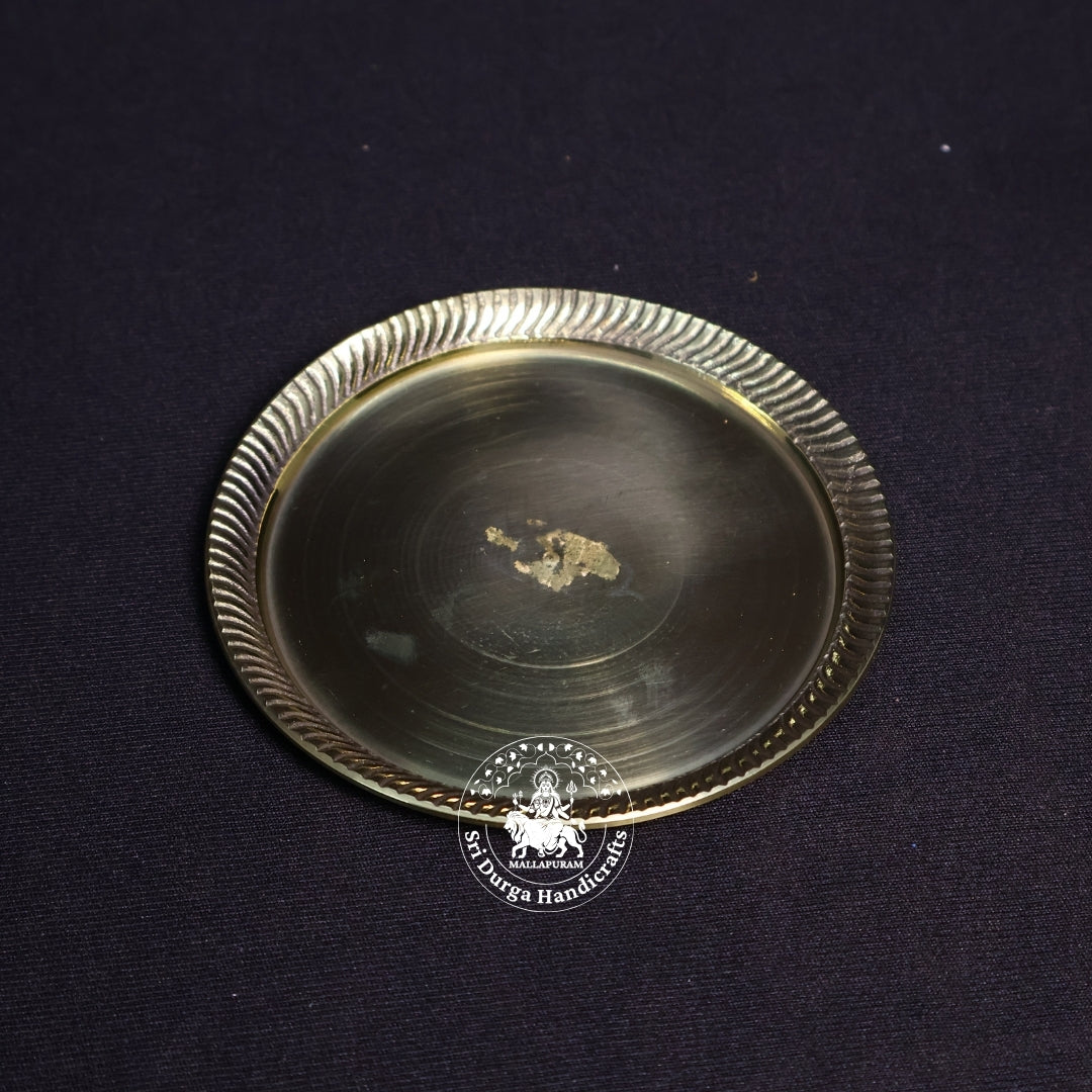 Brass Pintray Plain – Size No:4