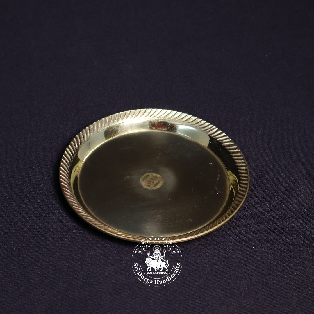 Brass Pintray Plain – Size No:6