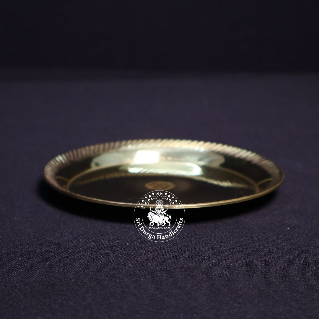 Brass Pintray Plain – Size No:6
