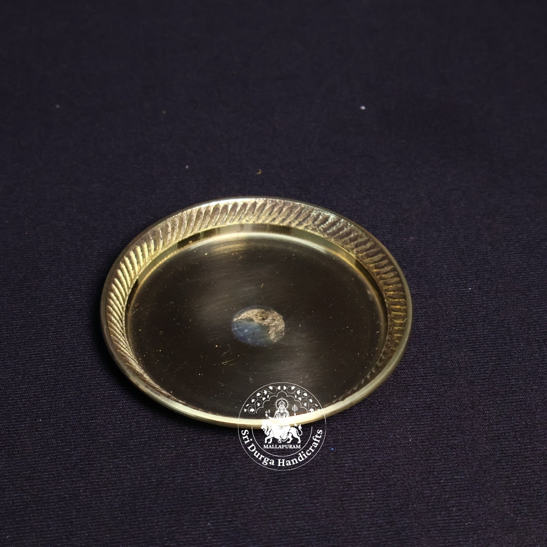 Brass Pintray Plain – Size No:3