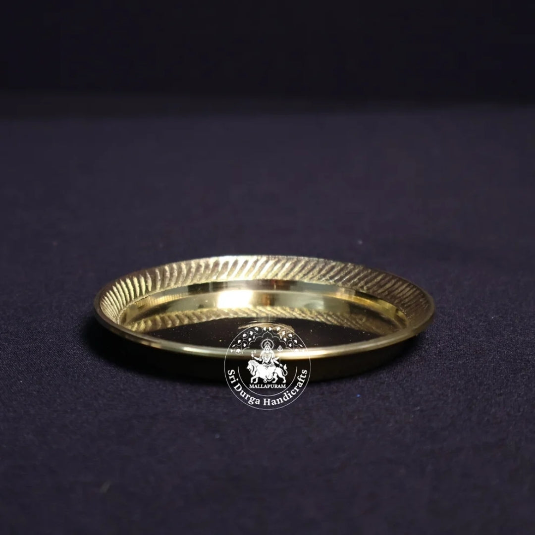 Brass Pintray Plain – Size No:3