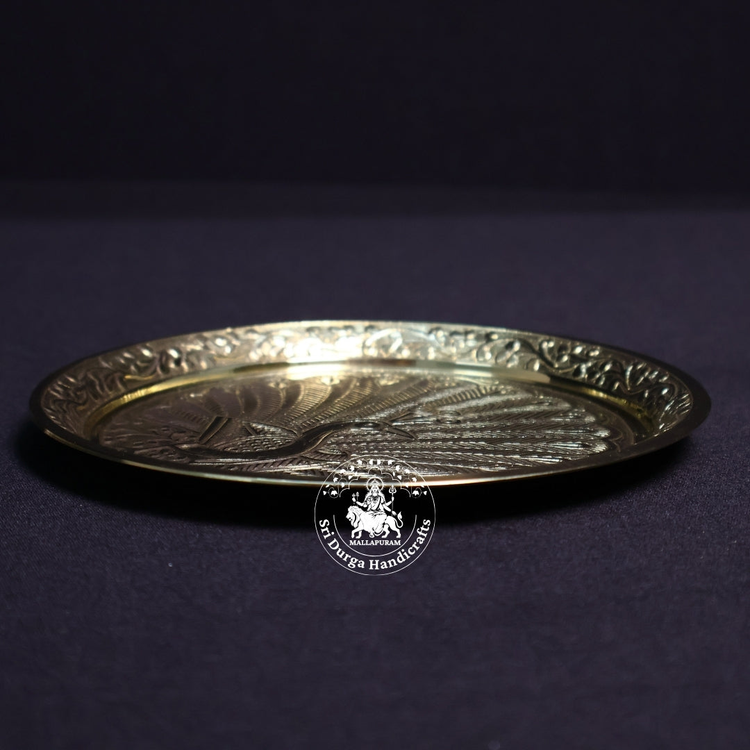 Brass Pintray with Annam – Size No:7