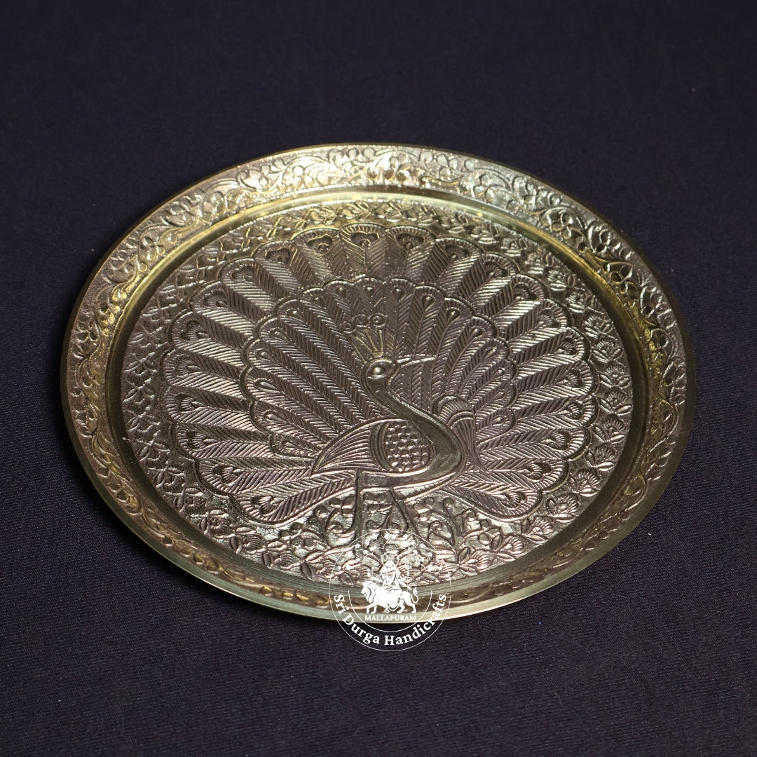 Brass Pintray with Annam – Size No:9