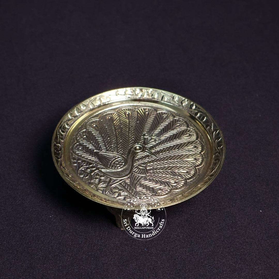 Brass Pintray Annam with Base – Size No:3