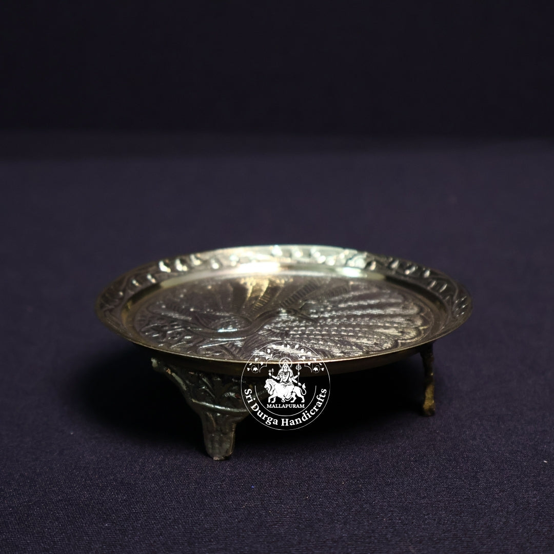 Brass Pintray Annam with Base – Size No:3