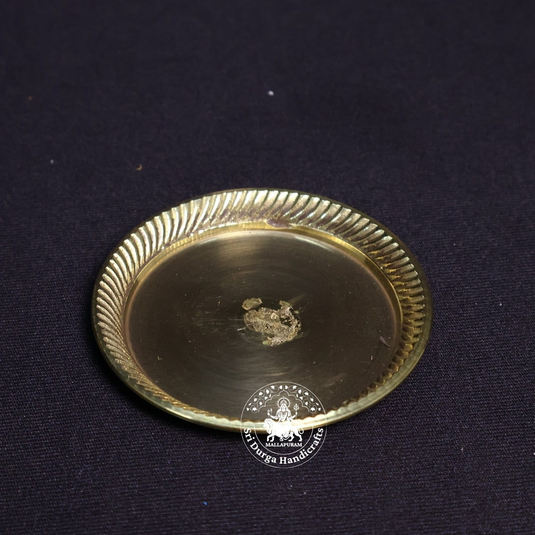 Brass Pintray Plain – Size No:2