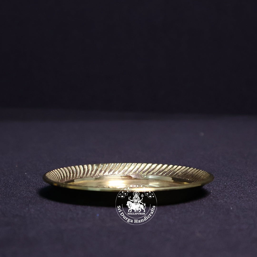 Brass Pintray Plain – Size No:2