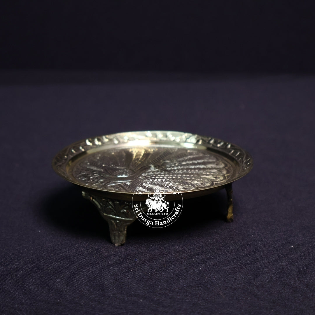 Brass Pintray Annam with Base – Size No:4
