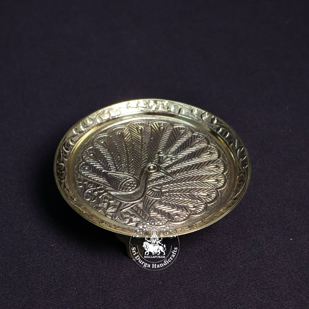 Brass Pintray Annam with Base – Size No:4