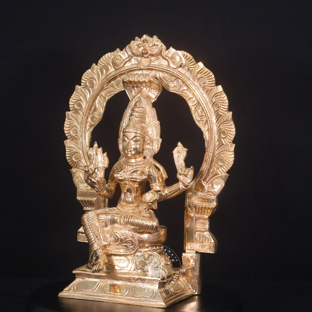 12" Panchalogam Frame Karumari Amman