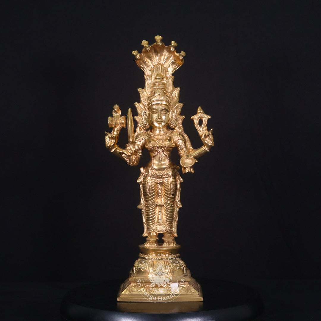 12" Panchalogam Karumari Amman Standing