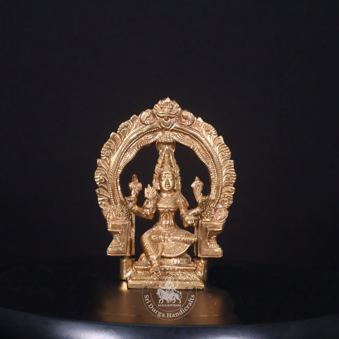 5" Panchalogam Frame Mariamman