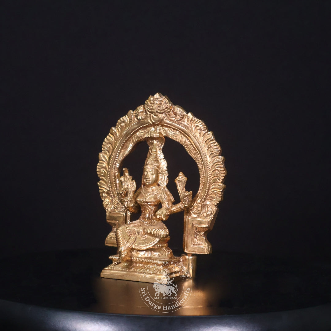 5" Panchalogam Frame Mariamman