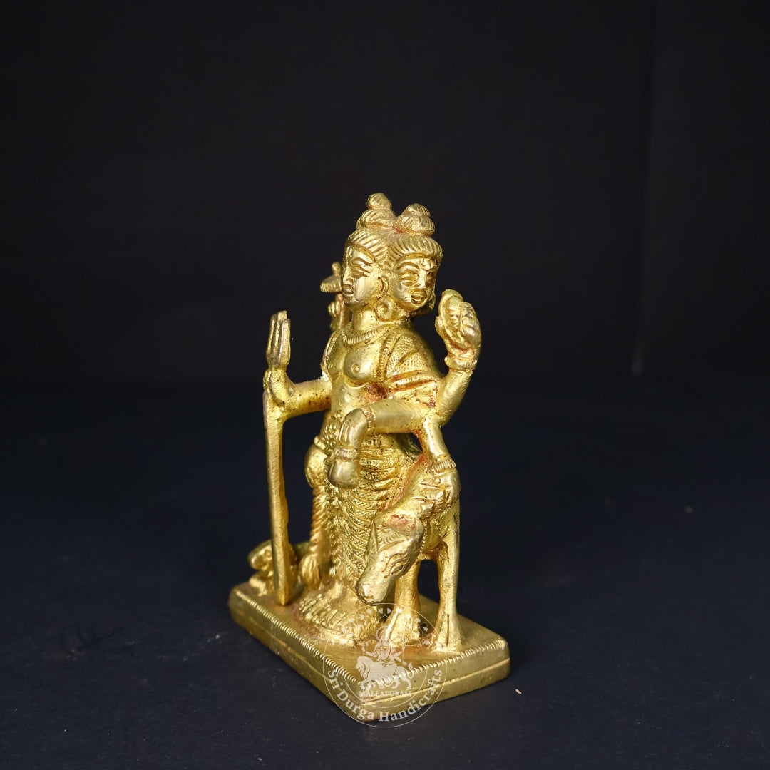 4" Inch Brass Dattatriyar Idol