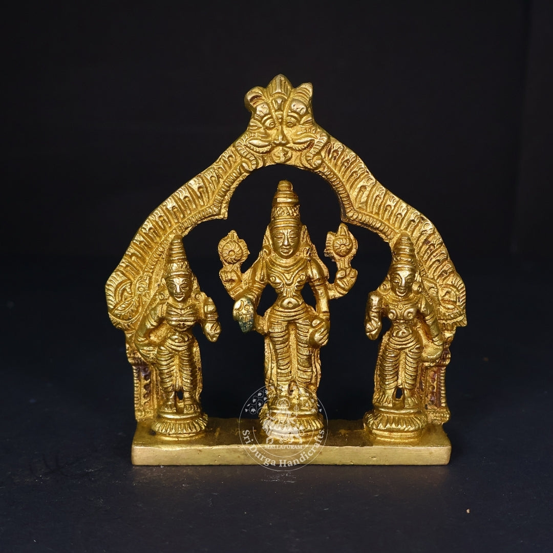 4" Inch Brass Frame Balaji Set Joint
