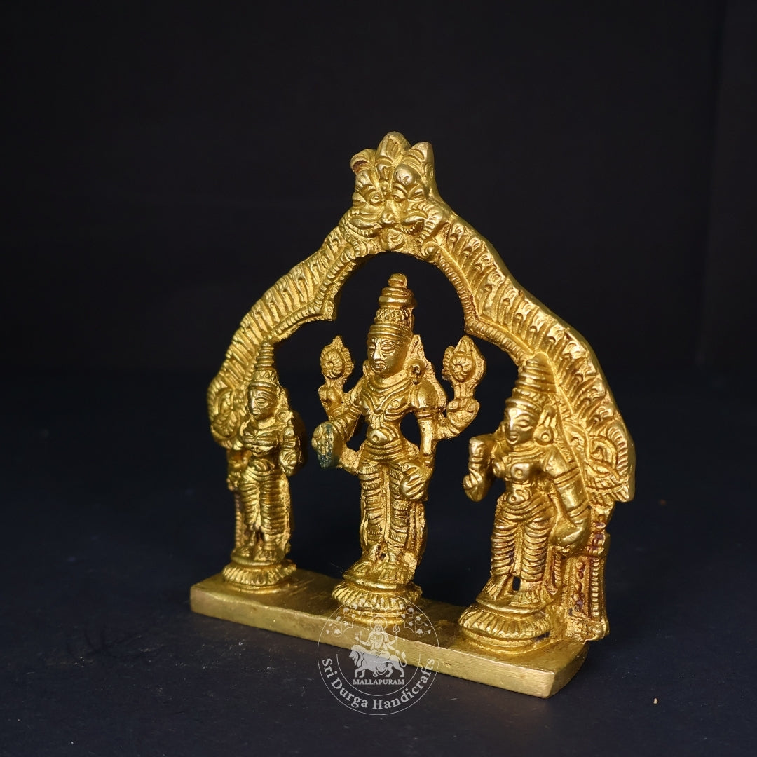 4" Inch Brass Frame Balaji Set Joint