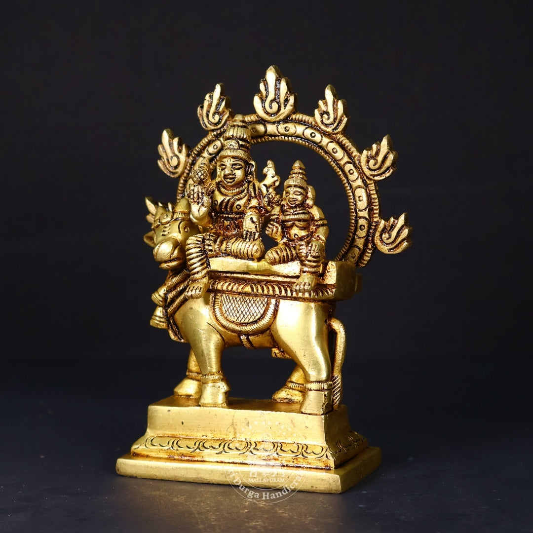 5" Inch Brass Pradhosha Nayagar Idol