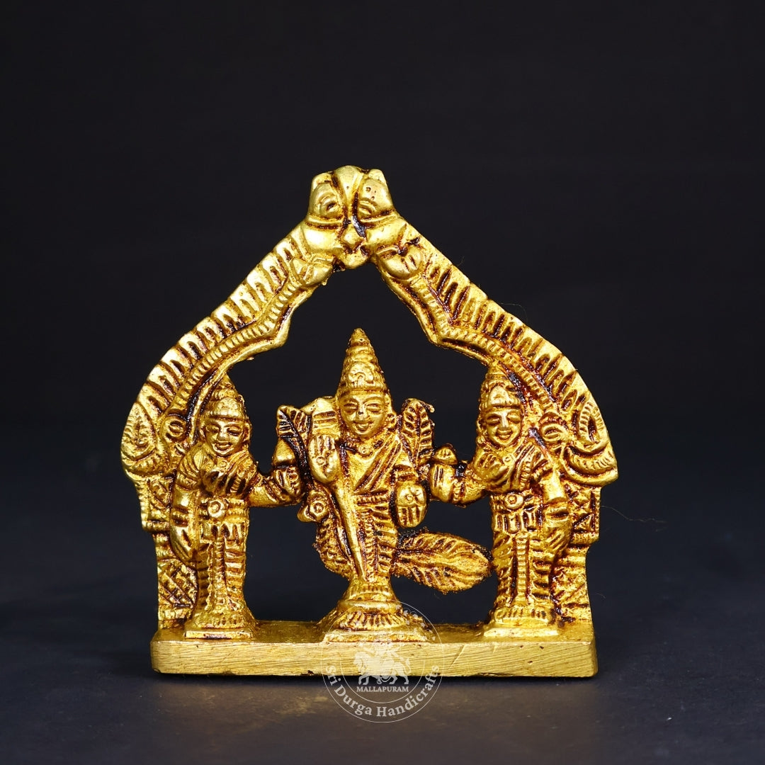 4" Inch Brass Frame Murugar Set Joint