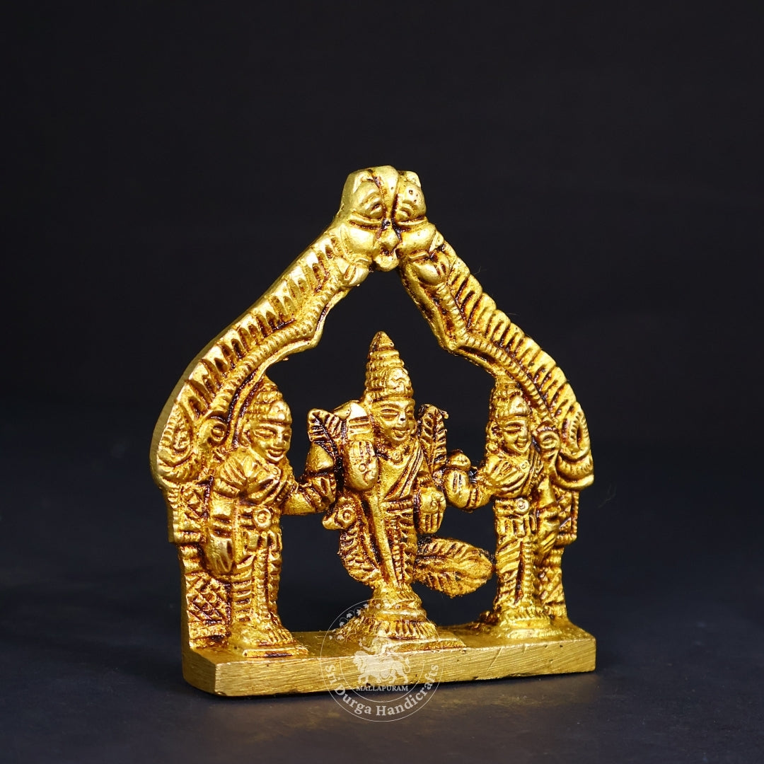 4" Inch Brass Frame Murugar Set Joint