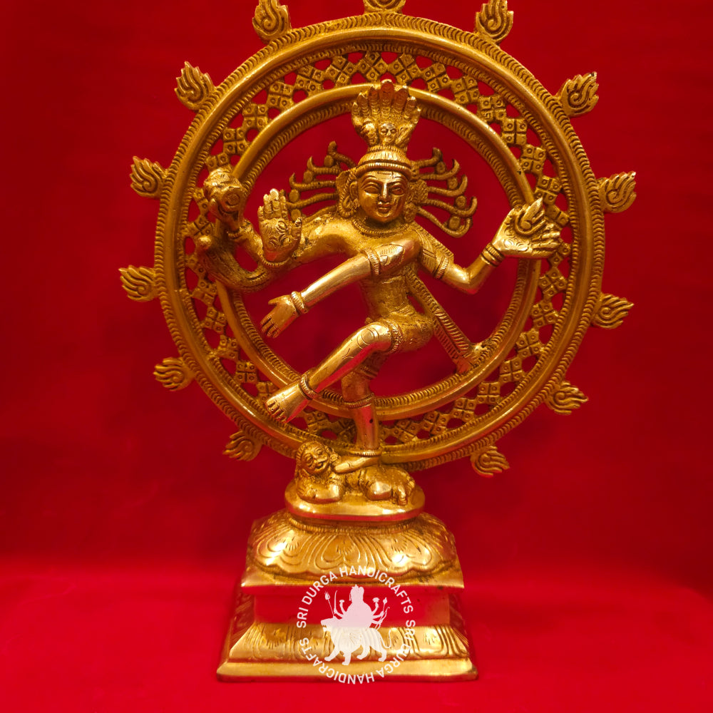11" inch Brass Natrajar Statue