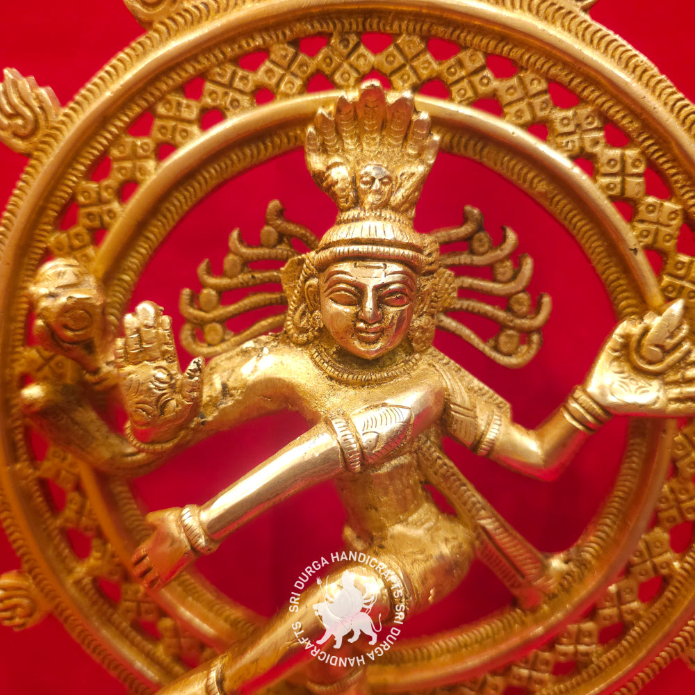 11" inch Brass Natrajar Statue