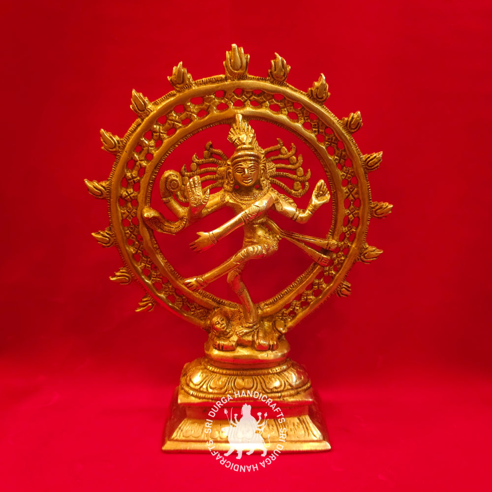 10" inch Brass Natrajar Statue