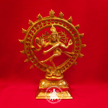 10 inch Brass Natrajar Statue