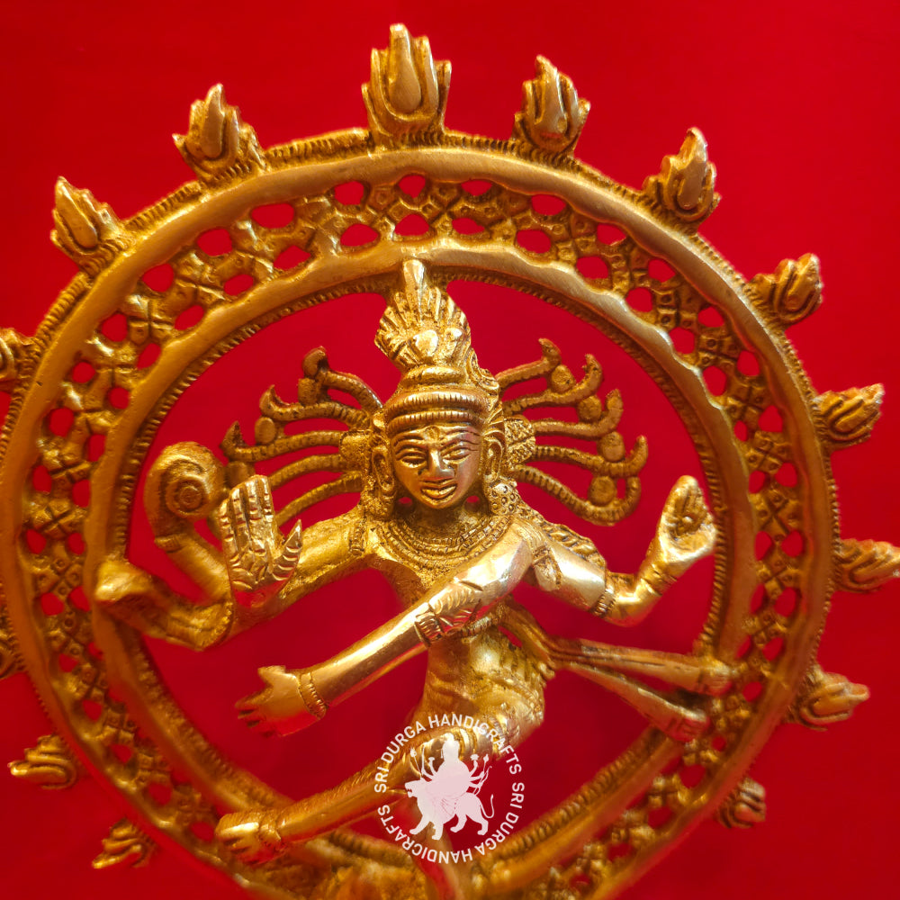 10" inch Brass Natrajar Statue