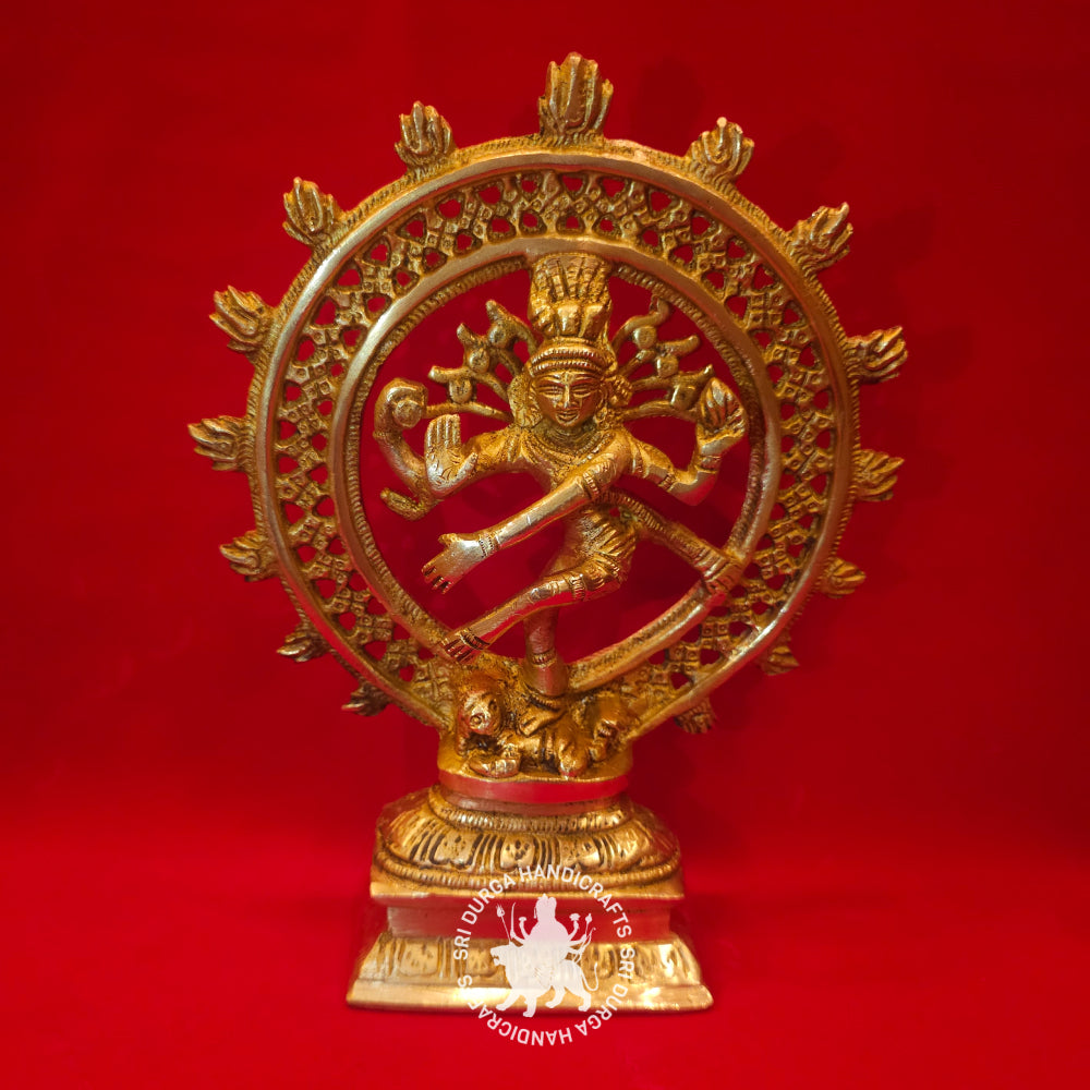 8" inch Brass Natrajar Statue