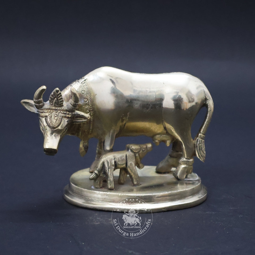 4" Inch Brass Plain Komatha