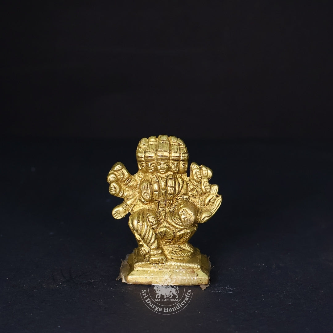 2" Inch Brass Gayathri Devi Miniature Idol