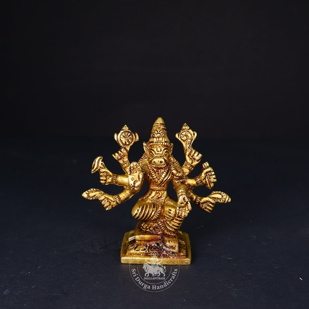3" Inch Brass Varaghi Idol