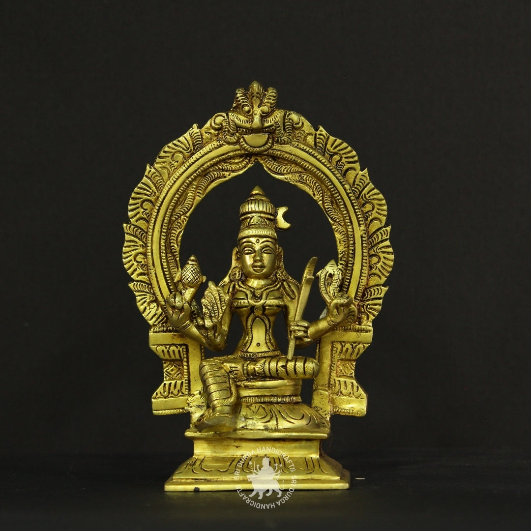 8" inch Rajeshwari Framed Divine Art