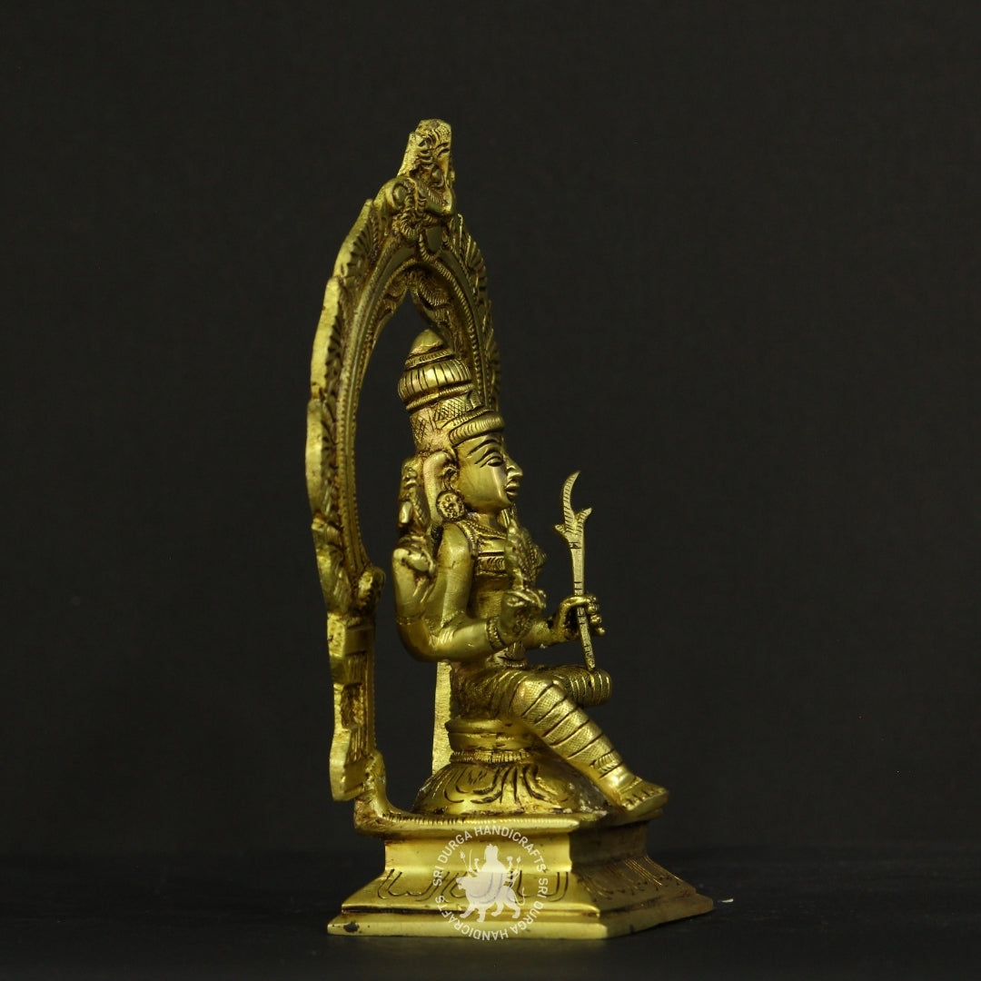 8" inch Rajeshwari Framed Divine Art