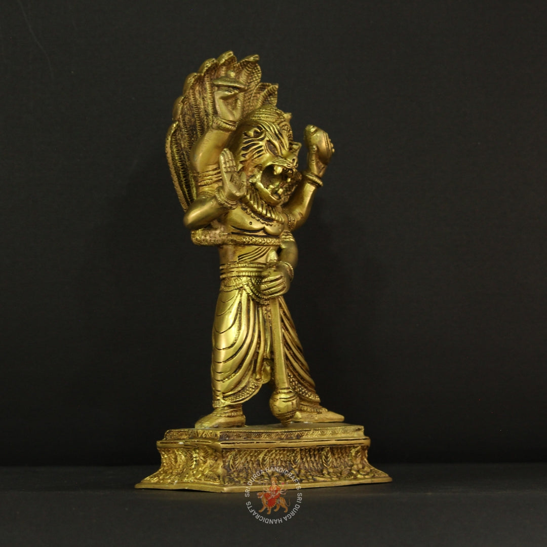 11" inch Standing Narashimar Fierce Avatar