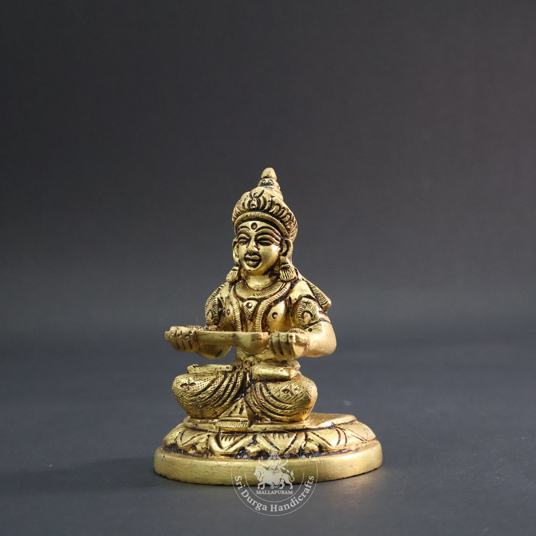 3" Inch Brass Annapoorani