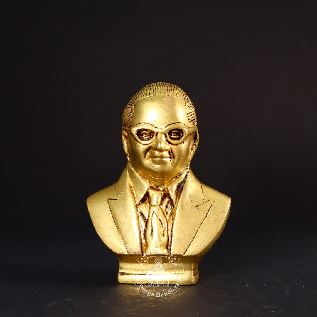 5" Inch Brass Ambedkar Head