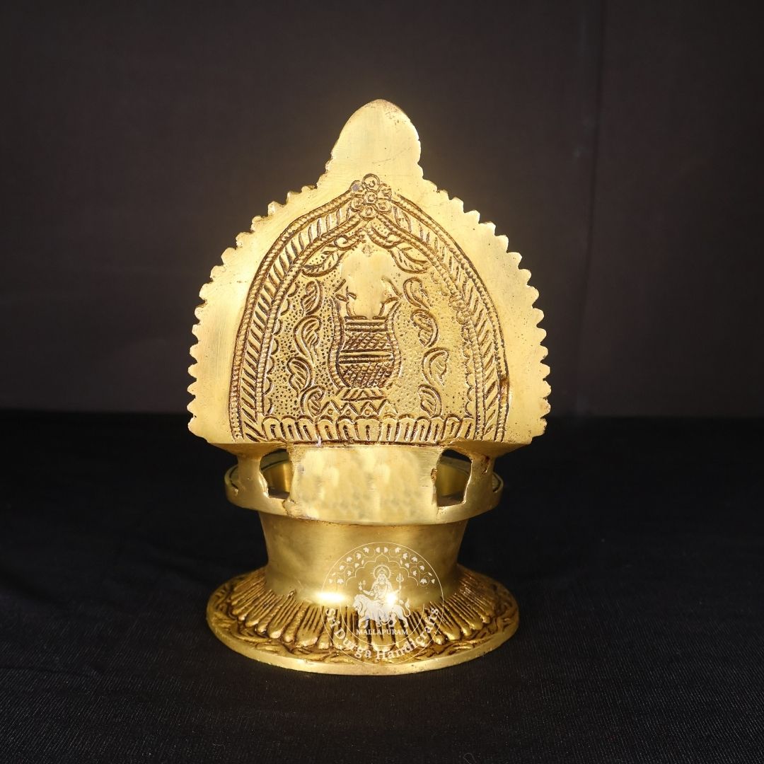 7" Inch Brass Varaghi Antique Deep