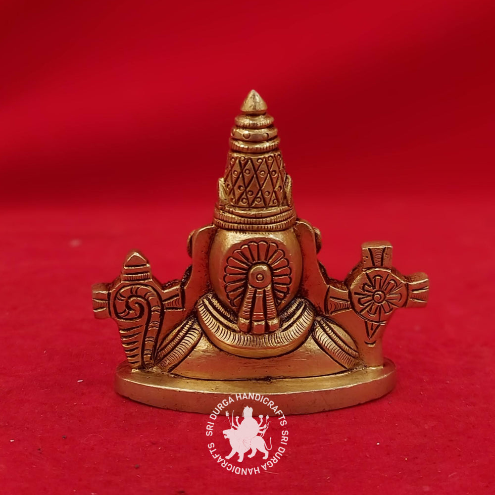 3.5" inch Brass Balaji Head Idol