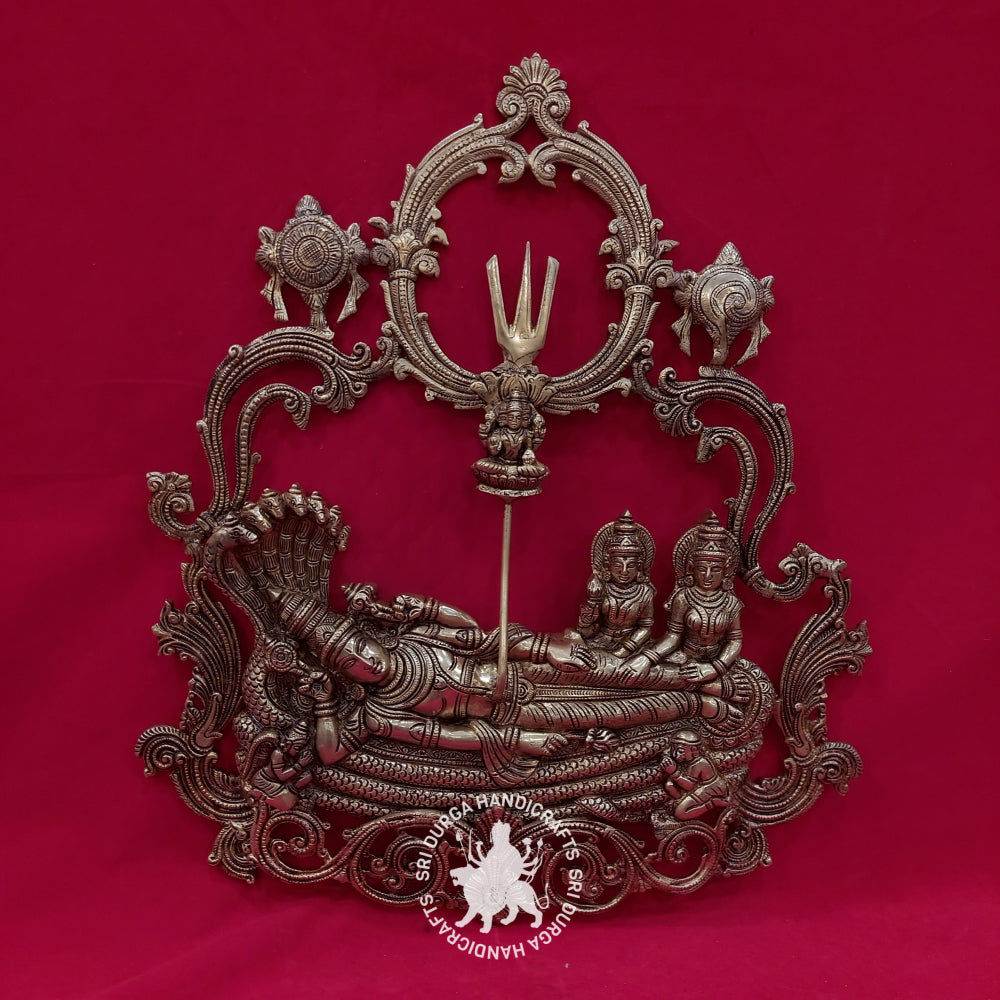 24" inch Ranganathar Brass Wall Plate