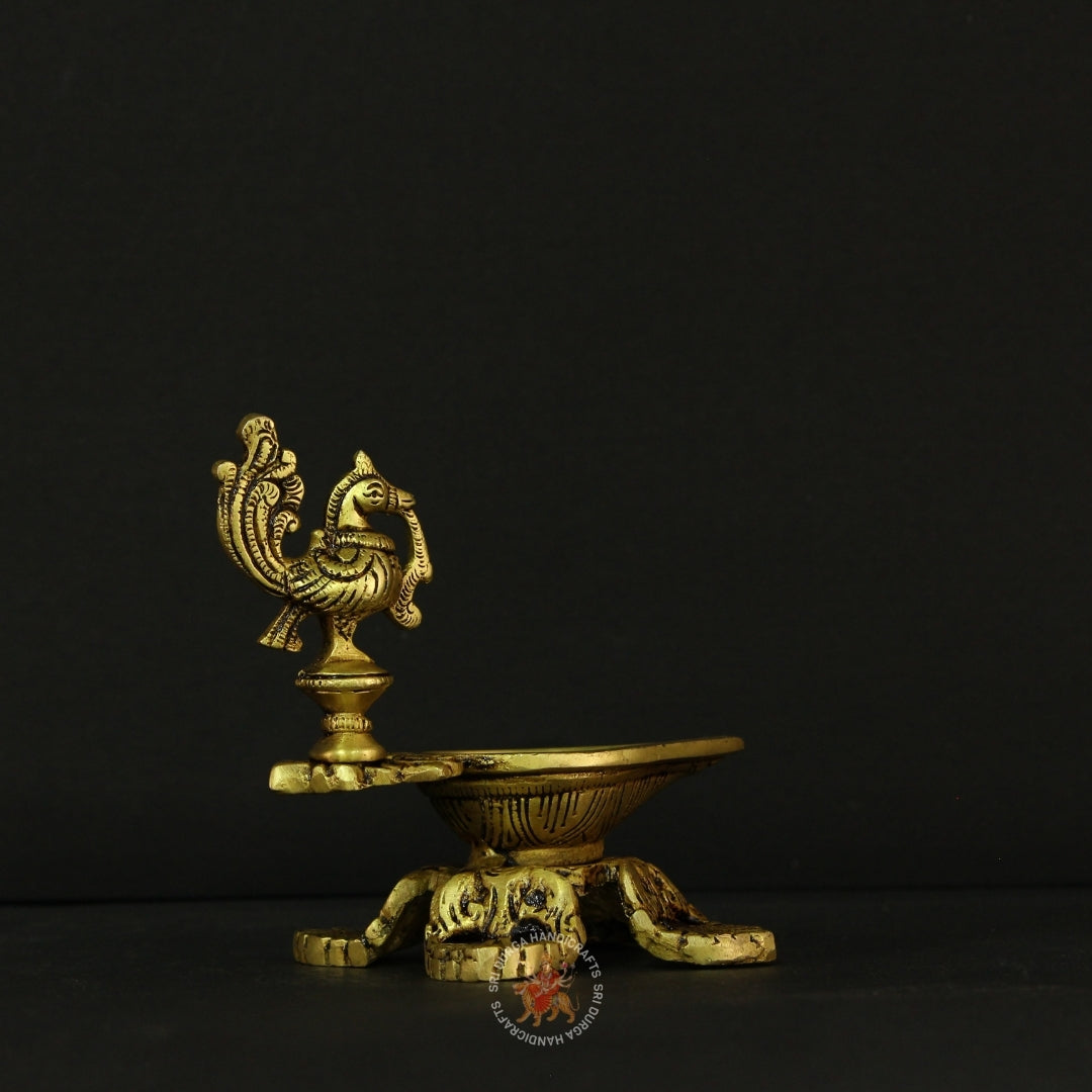 5" inch Elegant Fancy Annam Vilakku