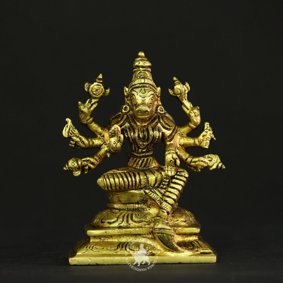 5" inch Majestic Varagi Brass Idol