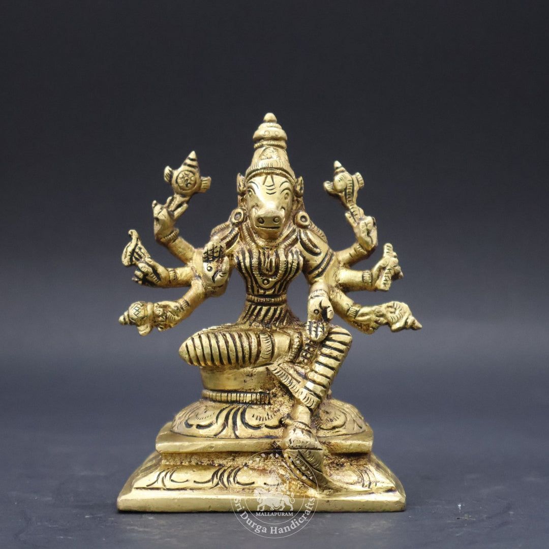 5" inch Majestic Varagi Brass Idol
