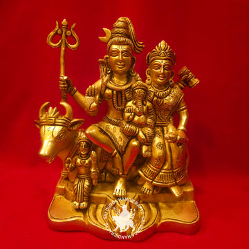 8 inch Brass Sivan Family Idol