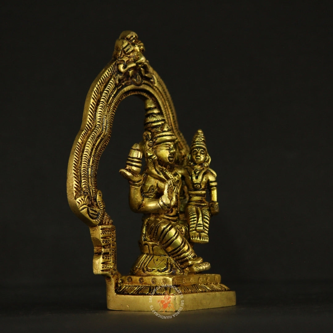 5" inch Swarna Akarshana Bhairava Idol