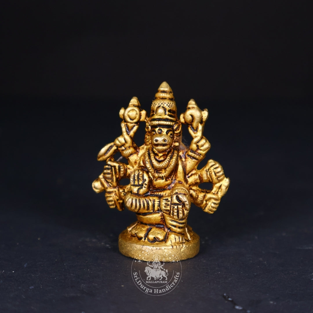 2" Inch Brass Varaghi Idol