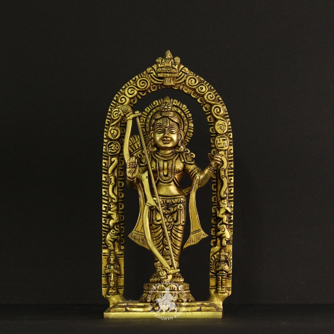 10" inch Shree Ram Brass Idol