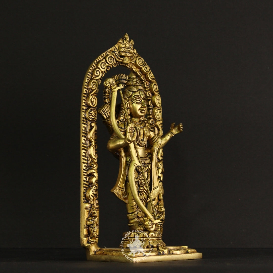 10" inch Shree Ram Brass Idol