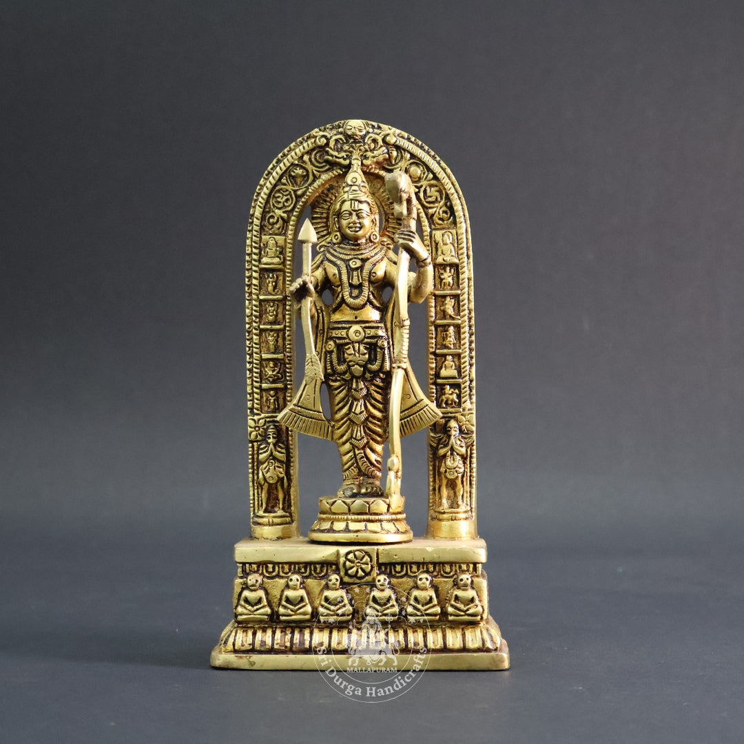 7" Inch Brass Frame Ramar